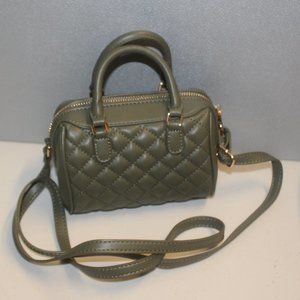 "Like dreams", Mini Jade Crossbody - Olive